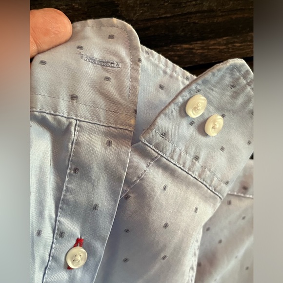 Men’s Tommy Hilfiger Dress Shirt 15 1/2, 32/33 Medium - Picture 3 of 7